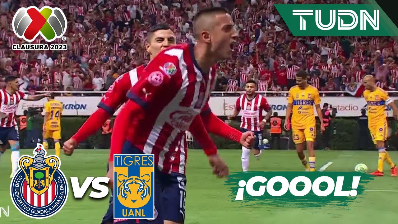 &iexcl;QU&Eacute; GOLAZO! &iexcl;&rsquo;Piojito&rsquo; abre el marcador! | Chivas 1-0 Tigres | CL2023 - Final | TUDN