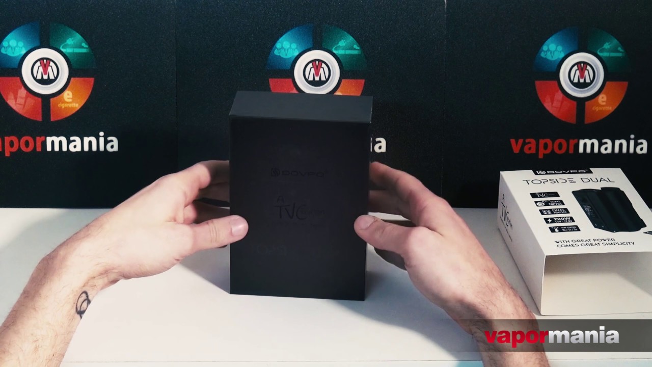 Dovpo Topside Dual Squonk Mod 200W &sigma;&tau;&eta;&nu; VaporMania !