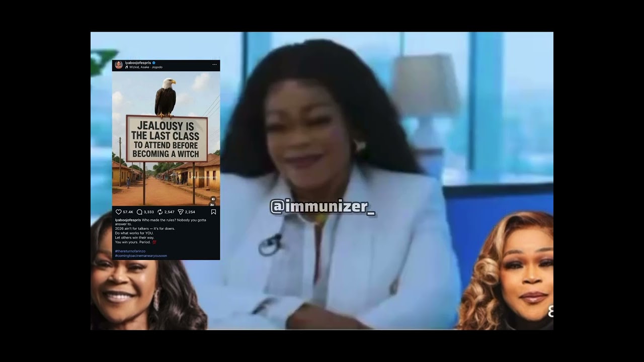 Iyabo Ojo’s post after Actress Shaffy Bello And Omotola Jalade’s Comment on Movie promotion