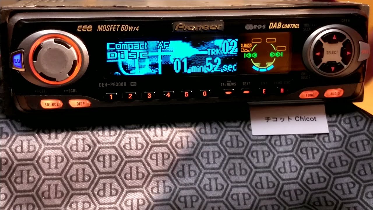Pioneer Deh-p6300r my favorite car radio