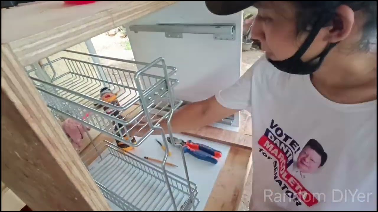 Pull Out Condiments Basket Installation