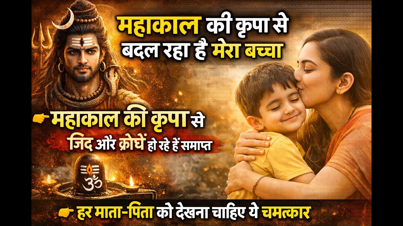 👉 महाकाल की कृपा से बदल रहा है मेरा बच्चा | जिद और क्रोध हो रहे हैं समाप्त 🙏#mahakal