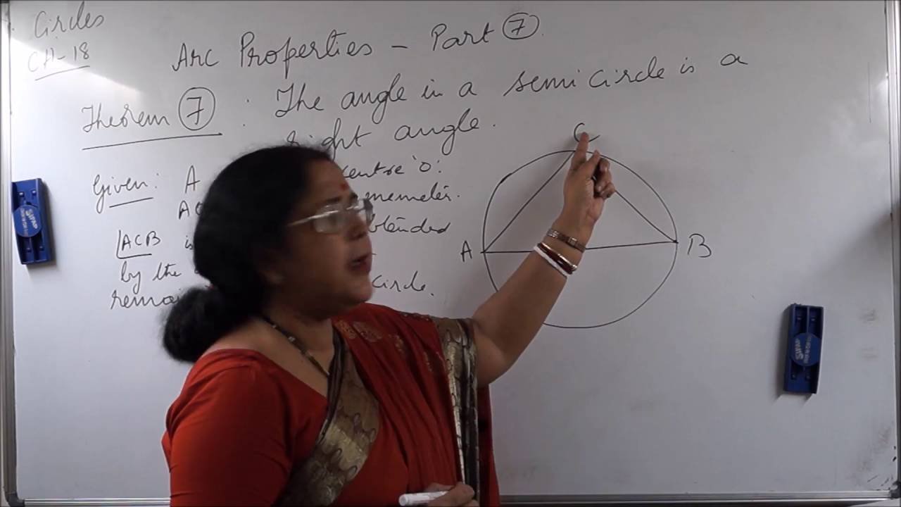 I.C.S.E. Mathematics Circles Part 7