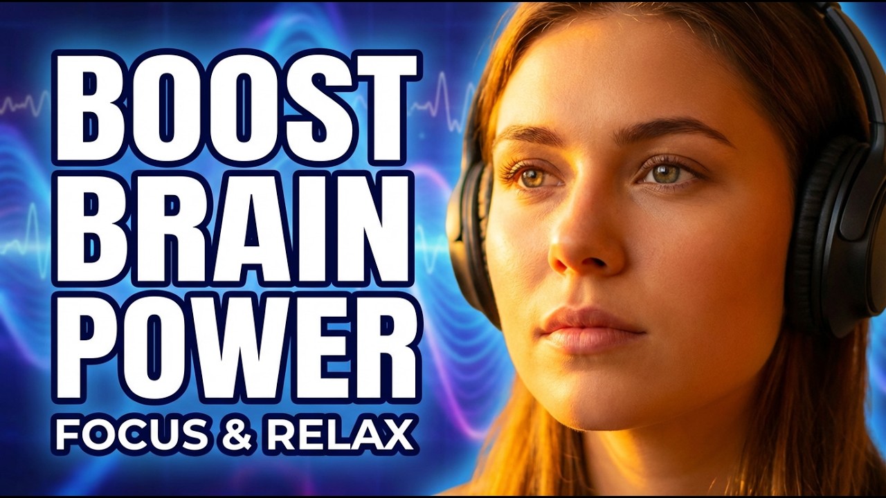 Study Music Alpha Waves Relaxing Studying Music, Brain Power, Focus Concentration Music