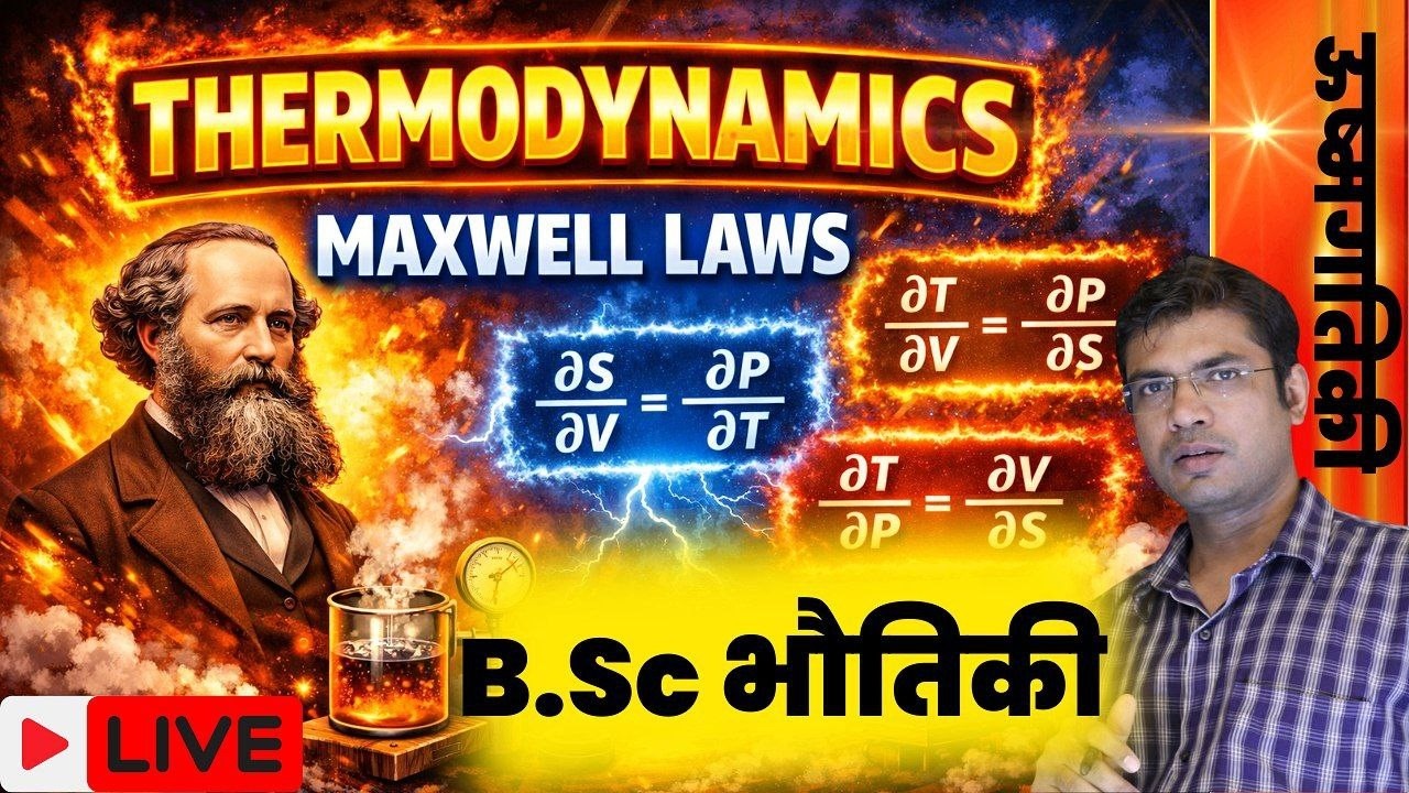 Thermodynamics , ऊष्मगतिकी 🔥  || B.Sc Physics  || 🔴 PGT Physics || ⭐Daroga Radio || Higher Physics