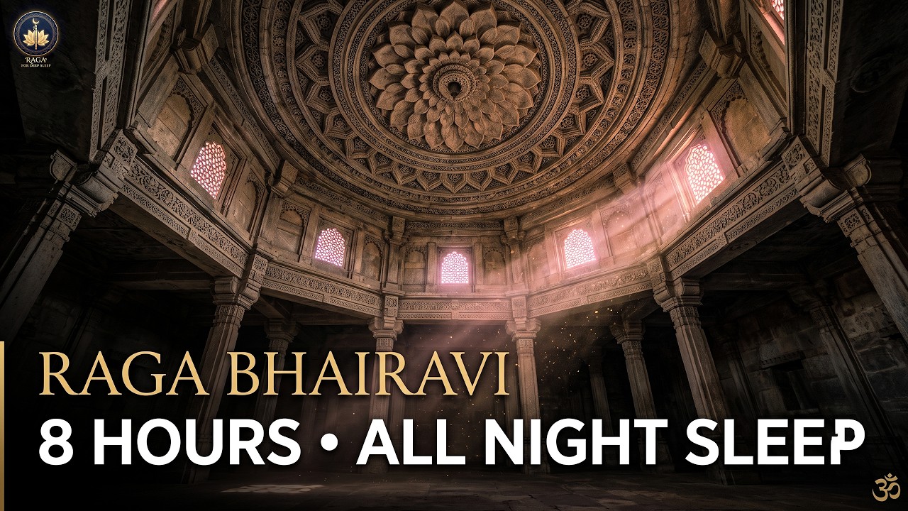 Raga Bhairavi 8 Hours | Sarangi Sleep Music | Indian Classical All Night Healing Meditation
