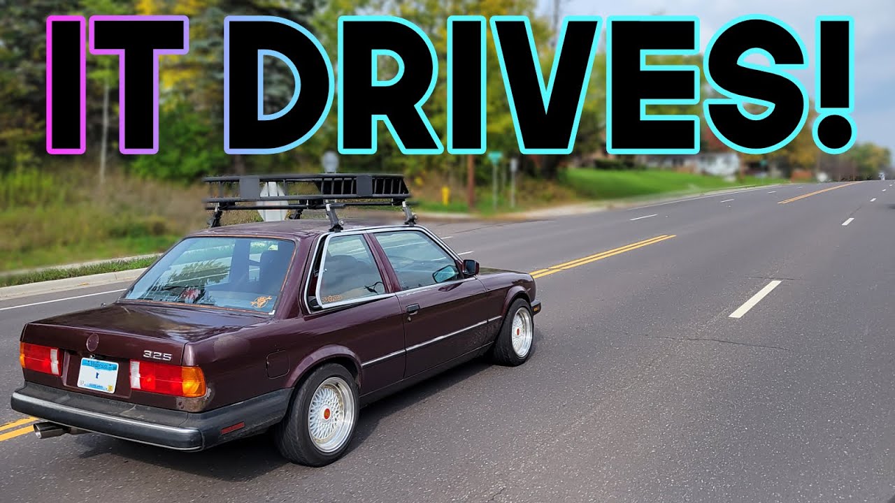 The SR20 powered E30 drives! The Year of the E30 Ep11