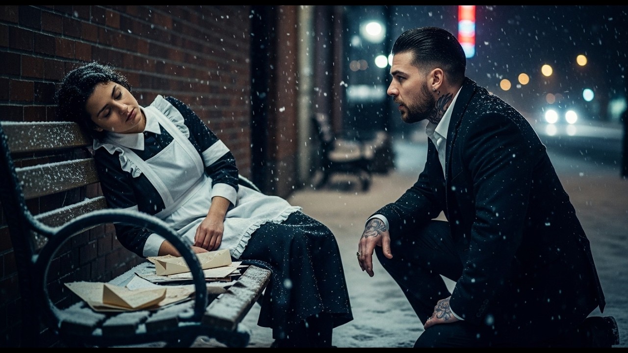 The Mafia Boss Found His Maid Sleeping on the Street — Her Secret Left Him Speechless