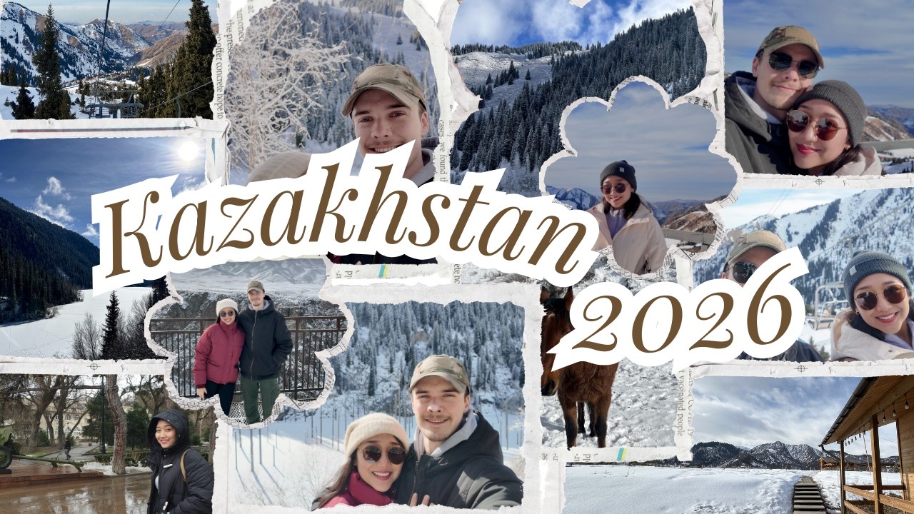 Almaty Kazakhstan Travel Vlog (February 2026)
