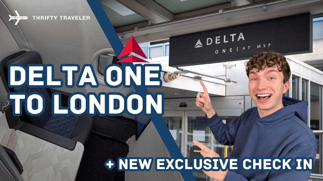 Обзор рейса: Delta One — Лондон + новая регистрация на рейс Delta One