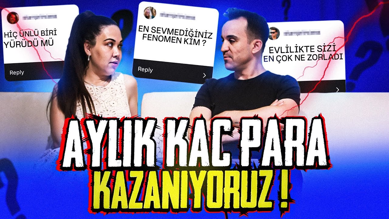 Nasıl Tanıştık ? Aylık Ne Kadar Kazanıyoruz ? Evlilik Hayatımız? | SORU - CEVAP | Özlemlinaöz