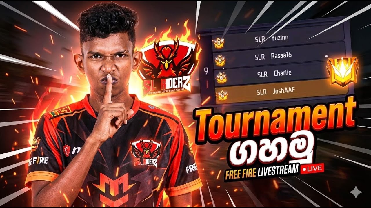 PRO Badge Account එකකින් Tournament ගහමු | SLR JOSH
