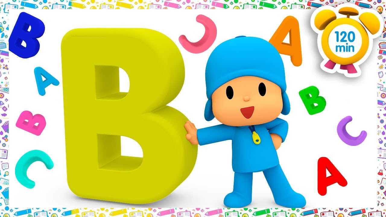🔤 POCOYO PORTUGU&Ecirc;S do BRASIL - Aprender O Alfabeto: Vogais E Consoantes [120 min] DESENHOS ANIMADOS