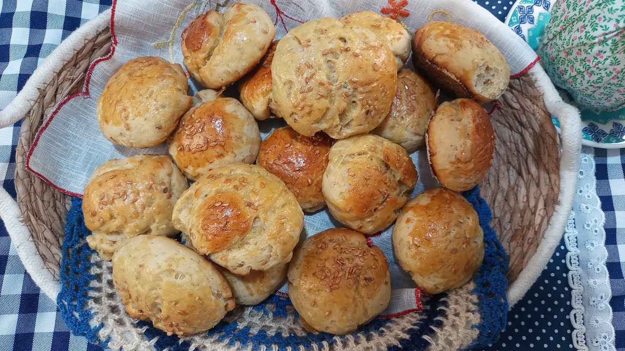FAÇA ESSE PÃO DE AVEIA E LINHAÇA-SUPER FÁCIL