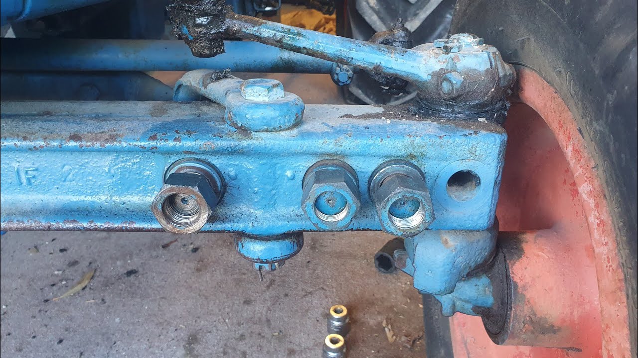 Fordson Major Front Axle Width Adjustment