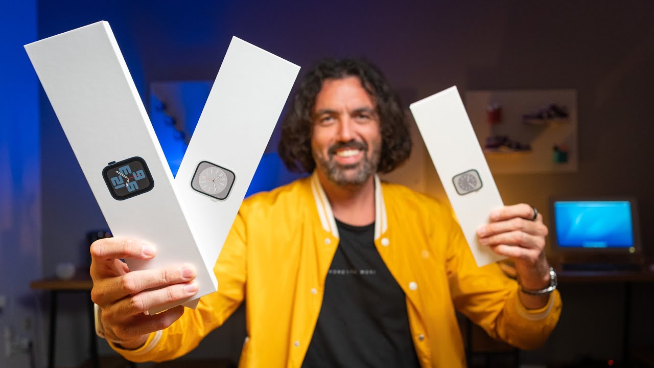 Apple Watch Series 8 - 41mm, 45mm & SE - Unboxing, první pocity a v čem se liší?