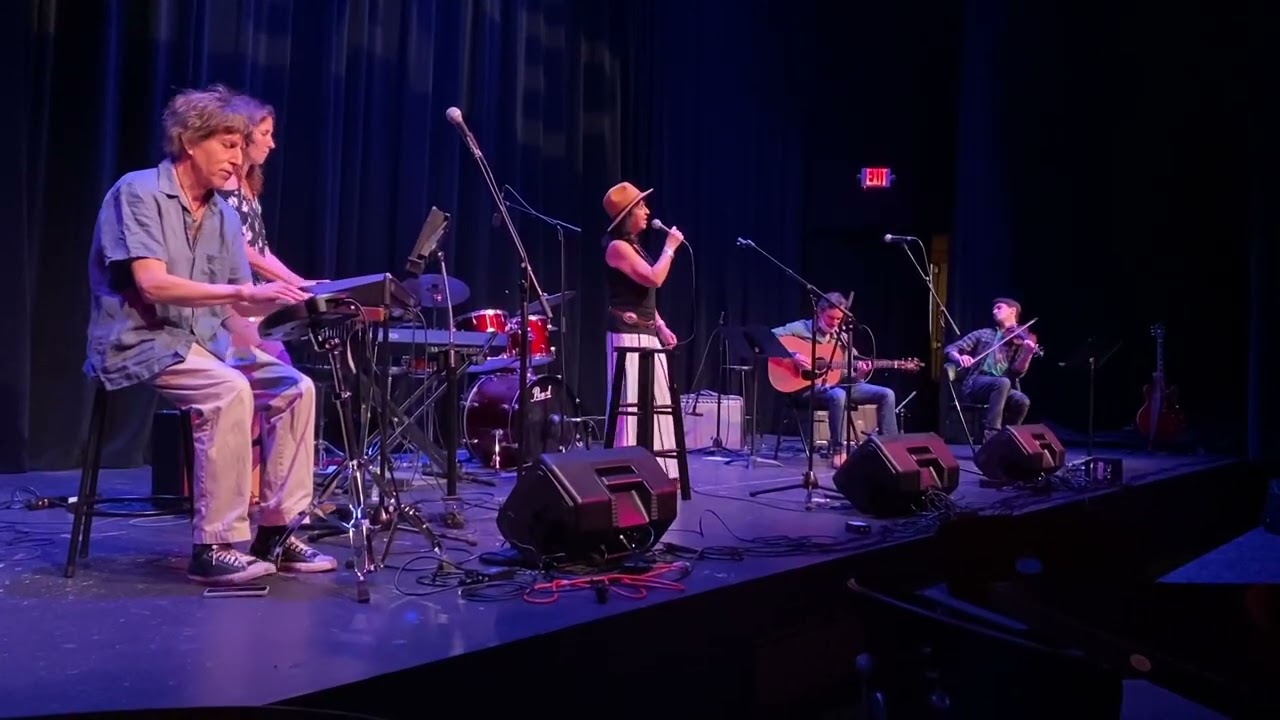 Fiona Tyndall Bright Blue Rose at The Hopewell Theater