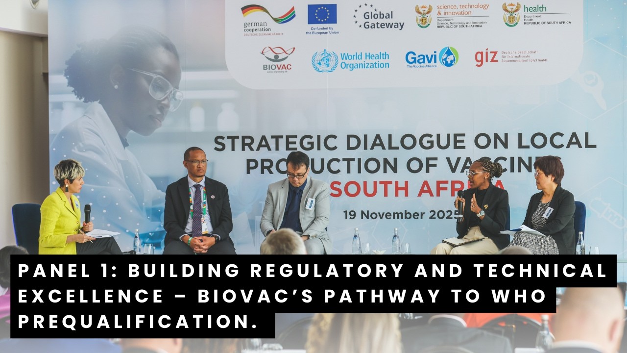 Panel 1: Strategic Dialogue on Local Production of Vaccines in South Africa (19.11.2025)