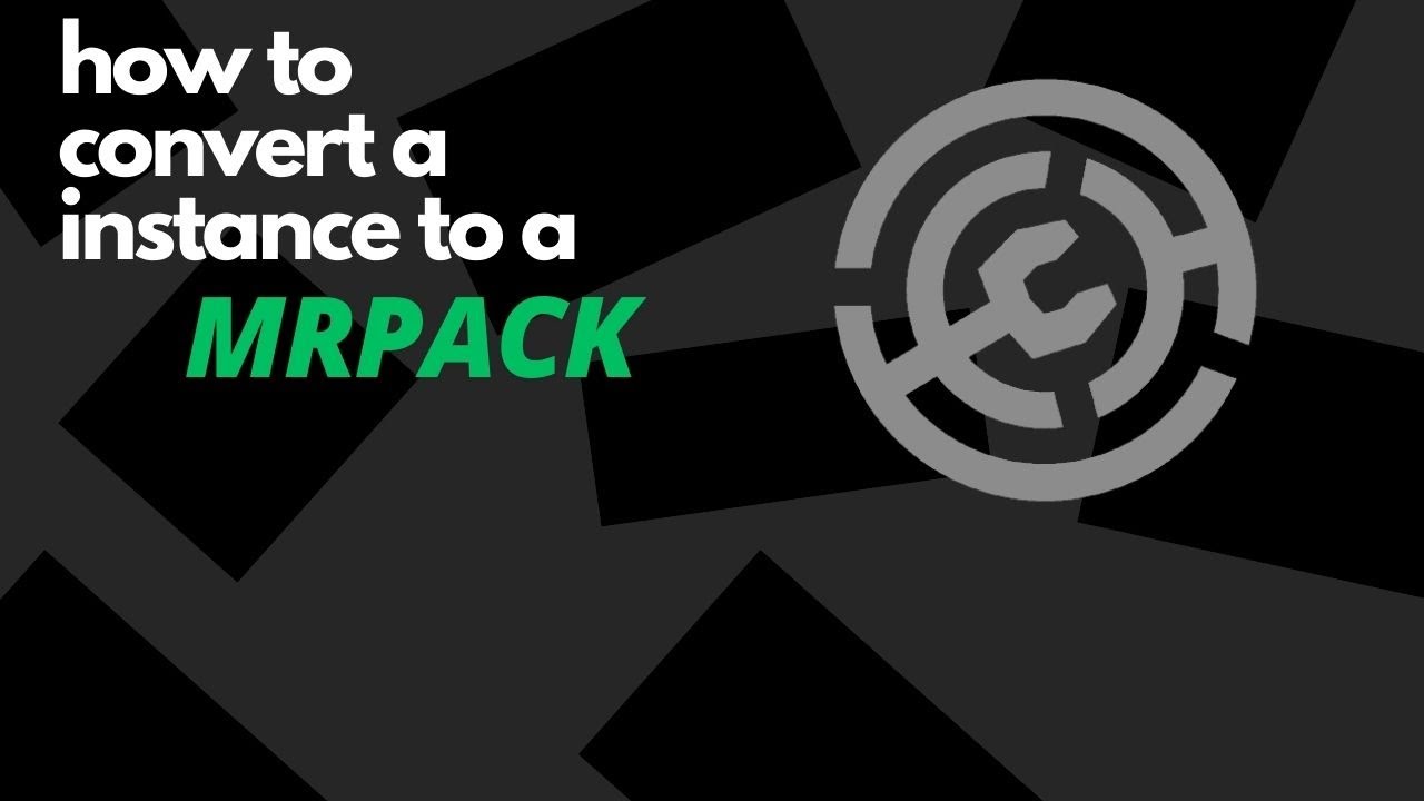 How to convert a instance to a .MRPACK in modrinth #minecraft #gaming #tutorial #howto