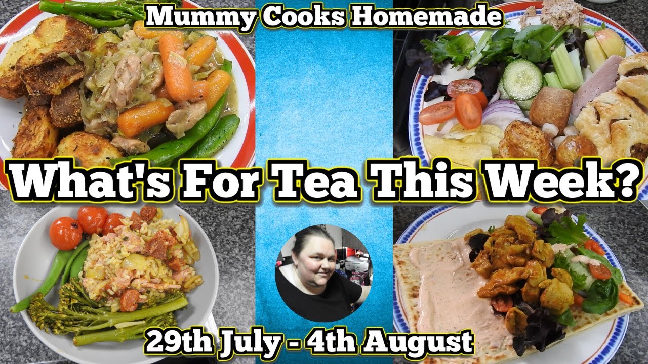 What's for tea this week? (29th July - 4th Aug) 2024 country casserole |baked choc orange cheesecake
