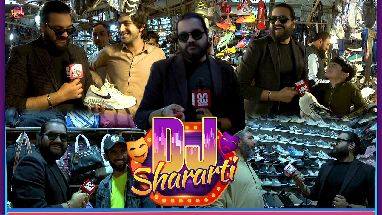 DJ Shararti’s Full Comedy Interview in Landa Bazaar – Non-Stop Laughter! | DJ Shararti | Sun News