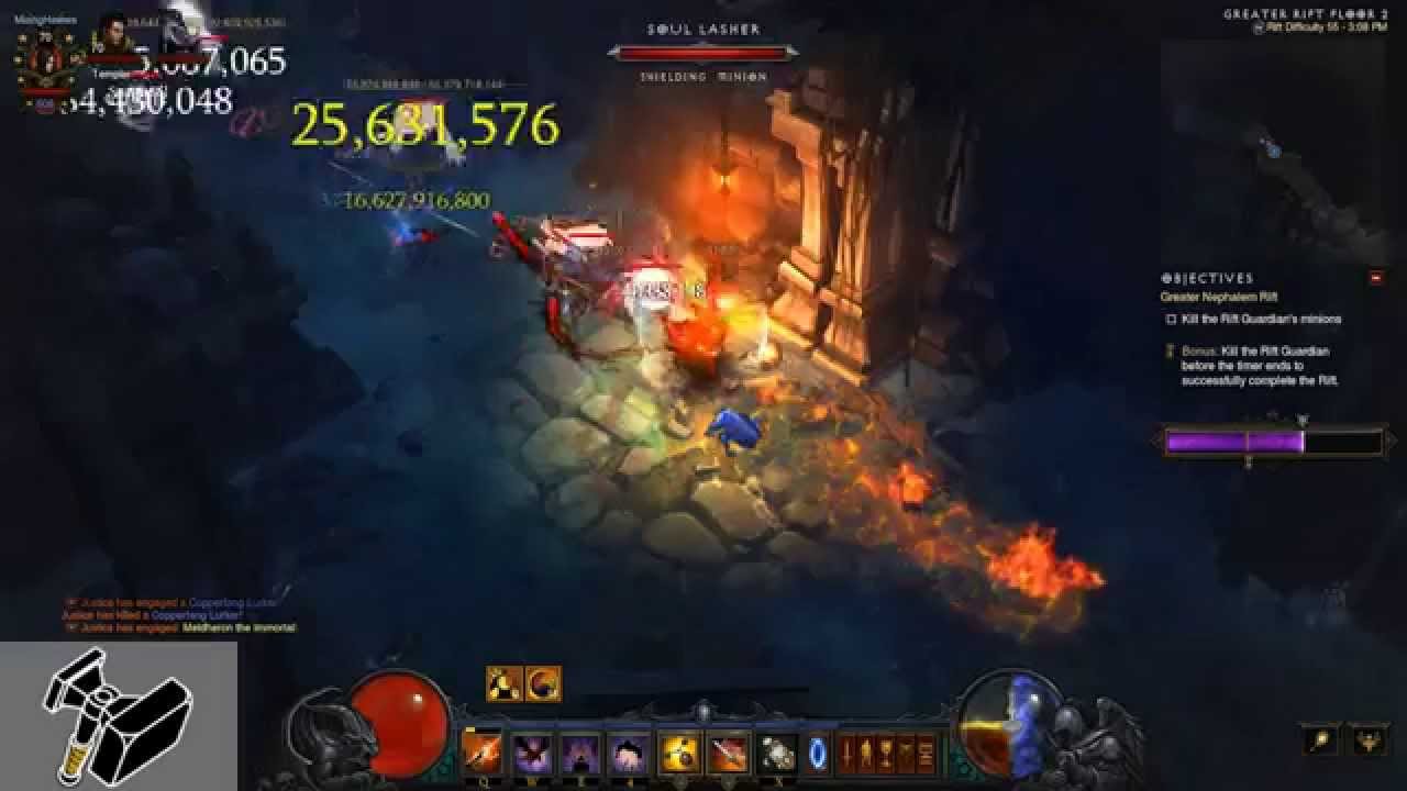 Diablo 3 2.4 PTR DH Impale/Shadow's Mantle Rework Insane Damage