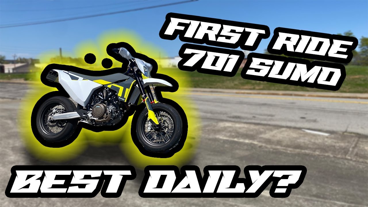 Первая поездка на Husqvarna 701 Supermoto 2020 года