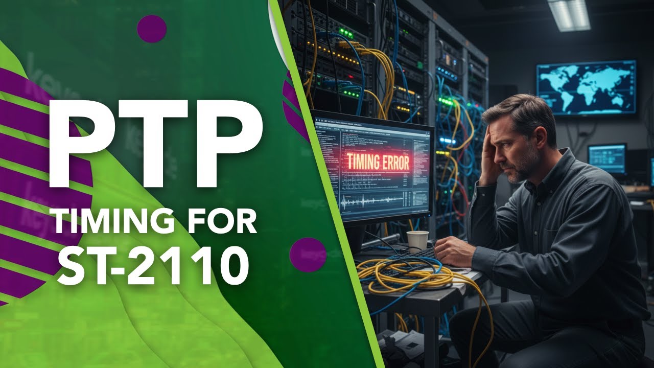 ST 2110 и синхронизация PTP: что может пойти не так