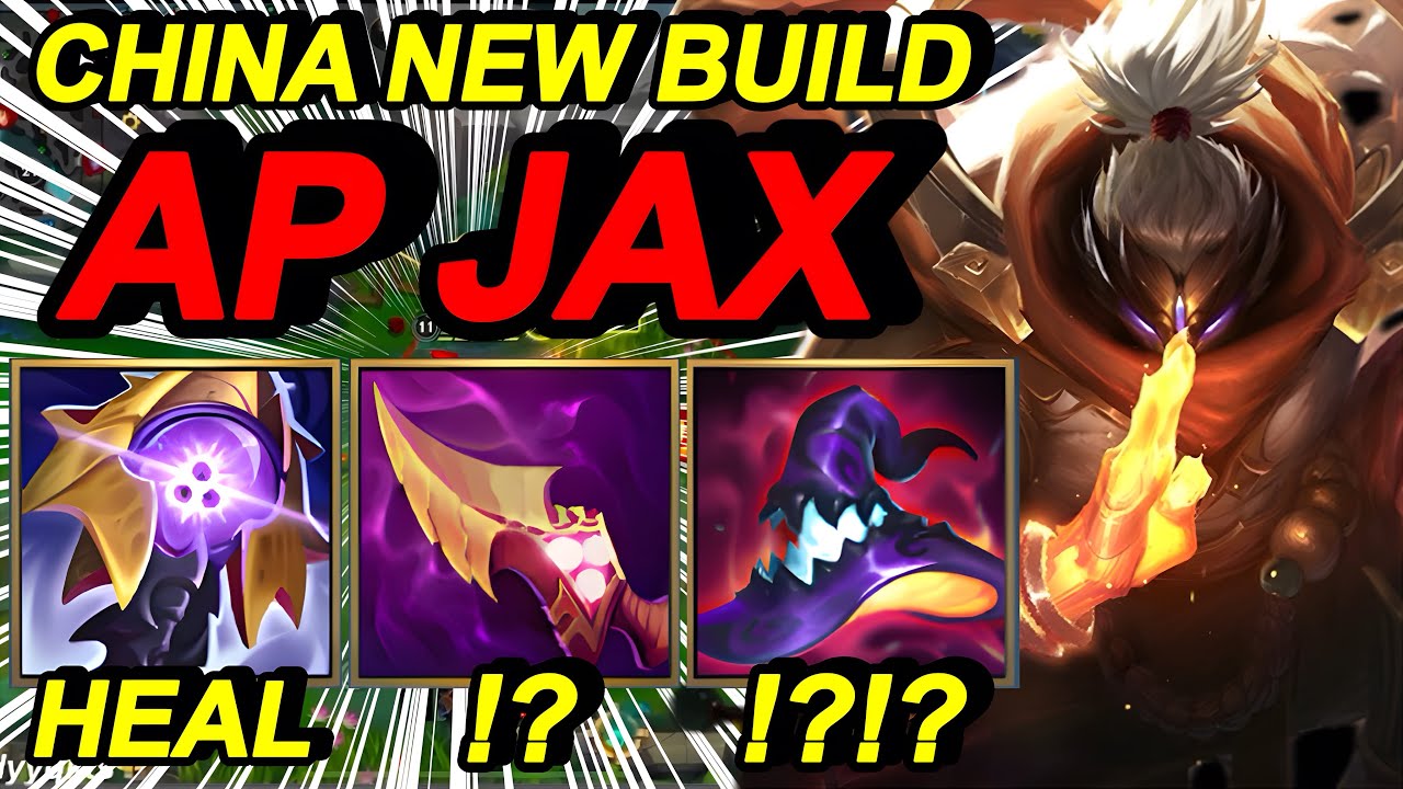 Wild Rift China Jax Top - AP Build Hidden OP ? - Best Build Ruen - China Server Rank Gameplay