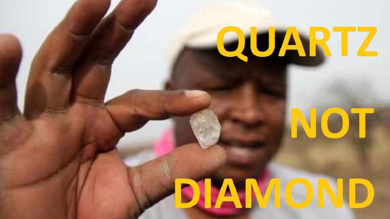 Scramble for diamonds in Ladysmith - turns out to be quartz | South Africa