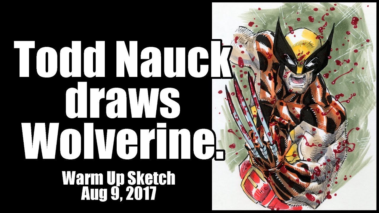 Todd Nauck draws Wolverine