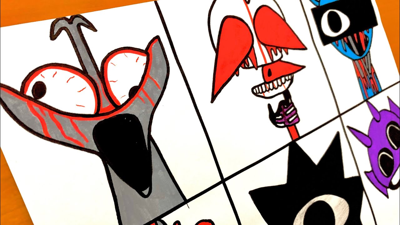 DRAWING INCREDIBOX SPRUNKI PHASE 3!