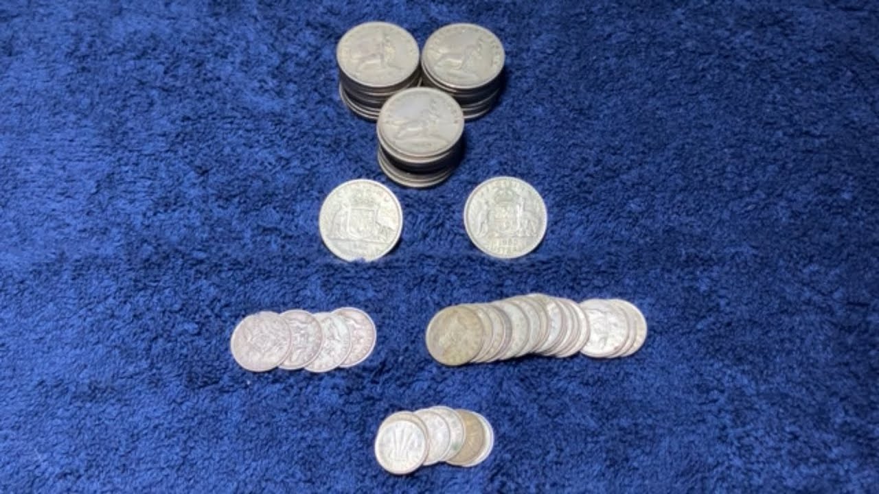 AUSSIE CONSTITUTIONAL SILVER: Pre-decimal Australian silver coins