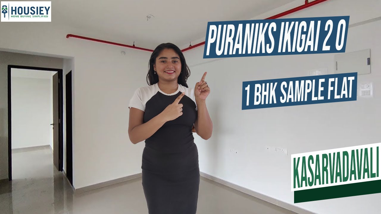 Puraniks Ikigai | 1 BHK Sample Flat Tour [2025] | Puraniks Kasarvadavali