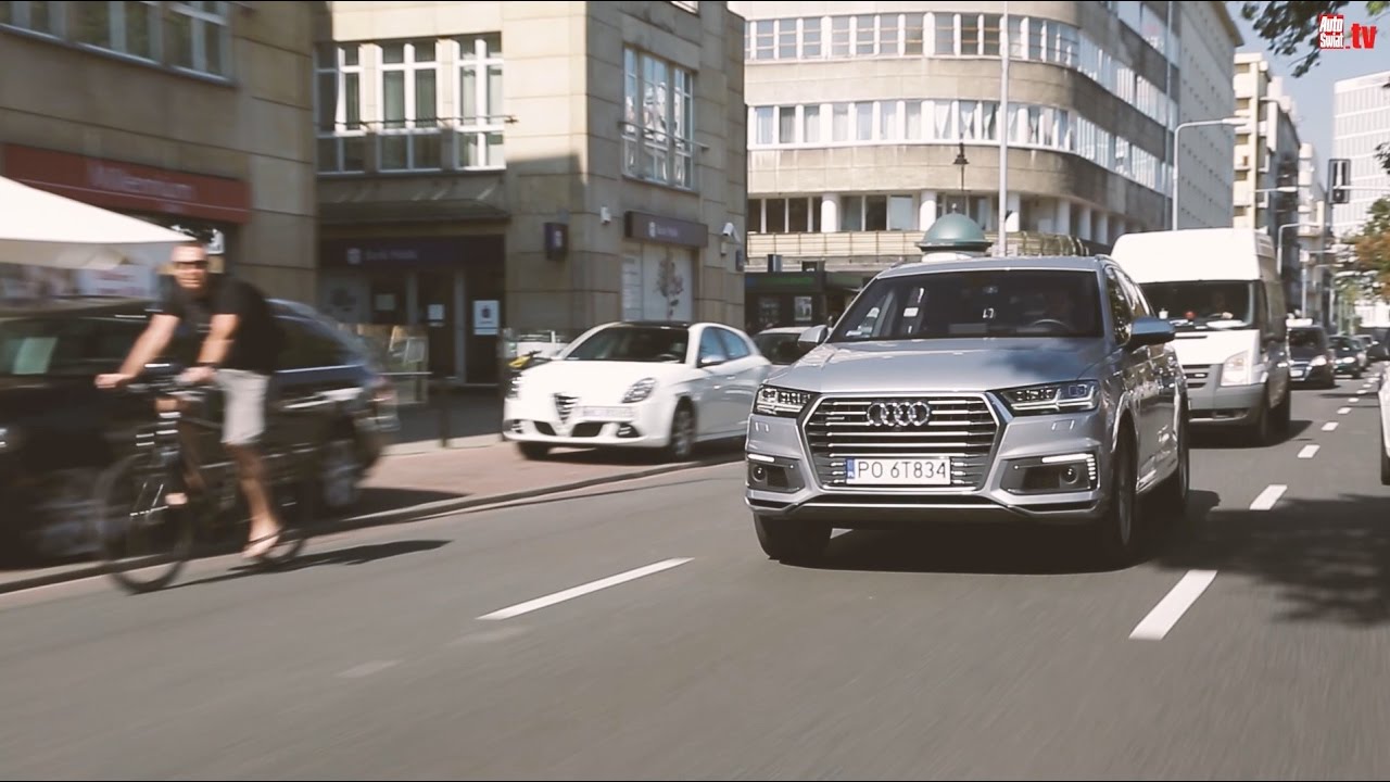 Audi Q7 e-tron - grubas na maratonie