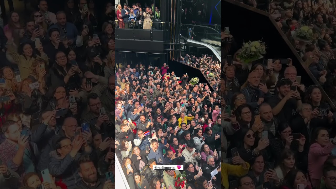 Laura Pausini ospite di Radio Norba. Poi una passeggiata a Polignano: 