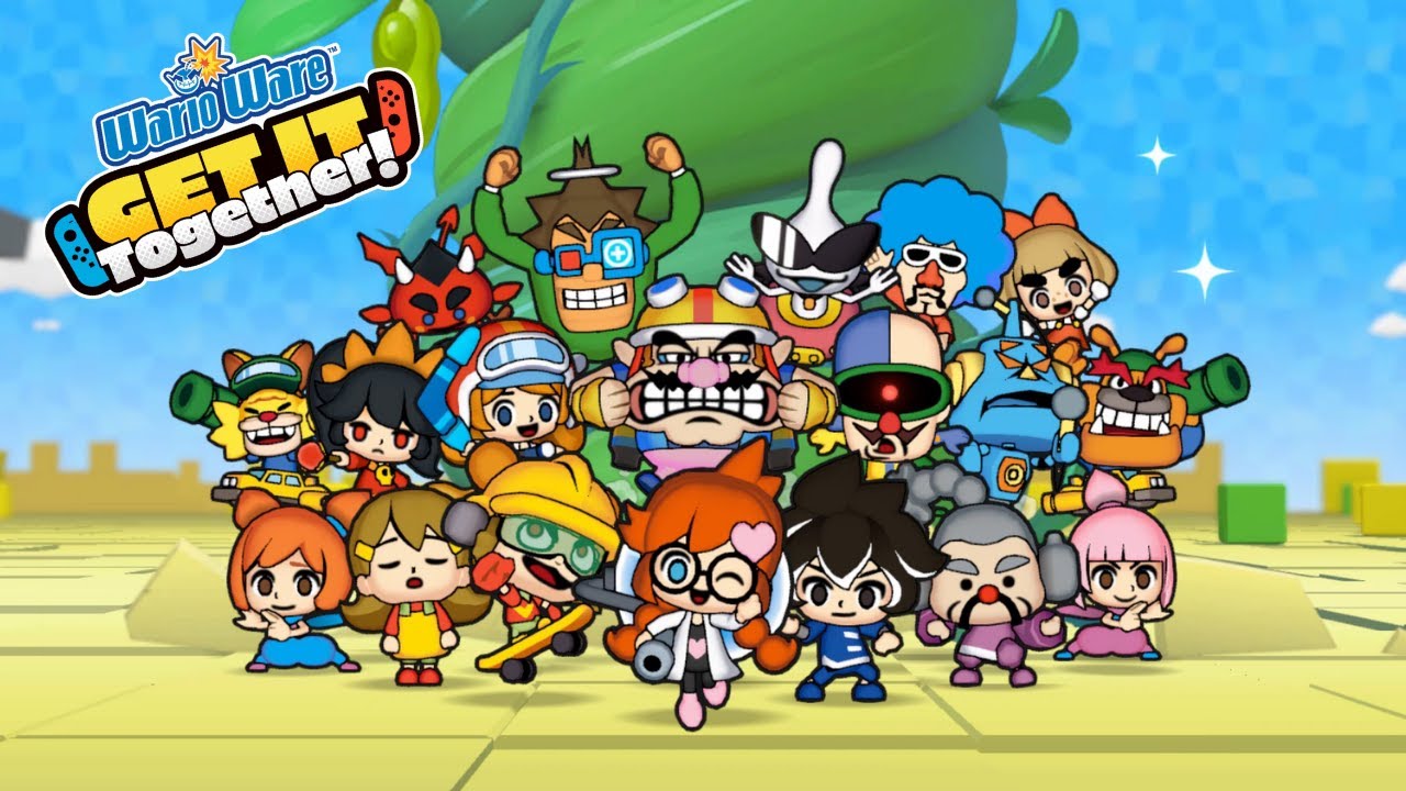 WarioWare Get It Together All Games + Non Stop + No Damage