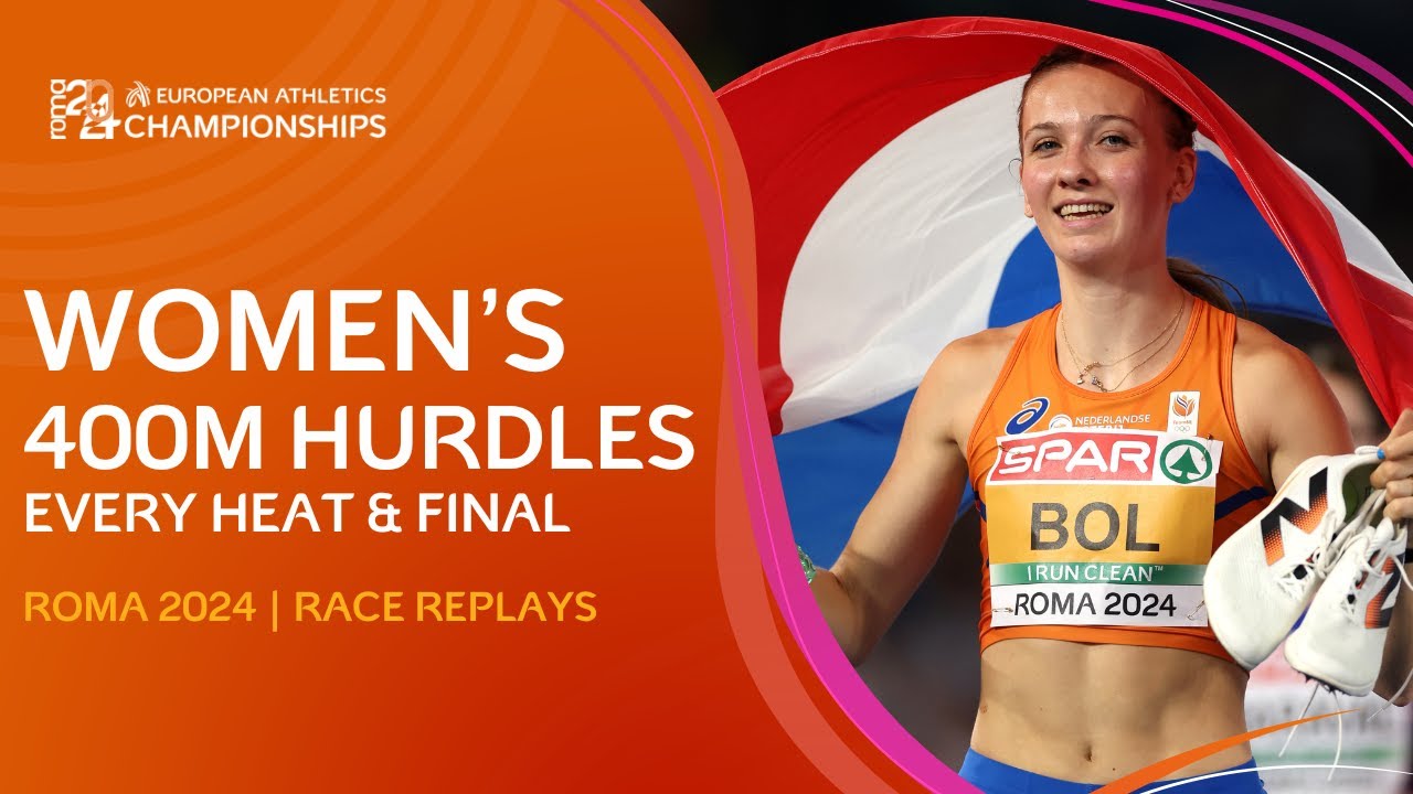 Femke Bol Puts On a Show 🇳🇱🔥 | EVERY Heat & Final of the Women's 400m Hurdles | Roma 2024