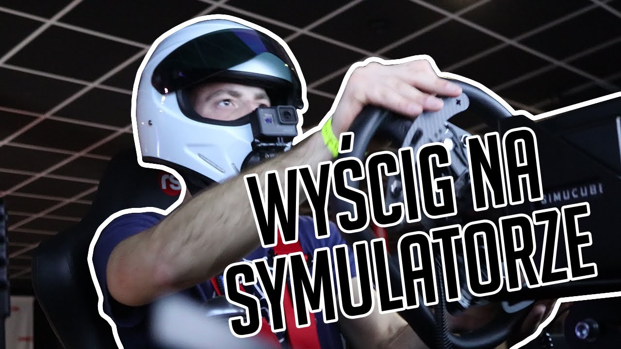 Ścigamy się na profesjonalnych symulatorach w centrum Poznania | Petrolized x SIM Center