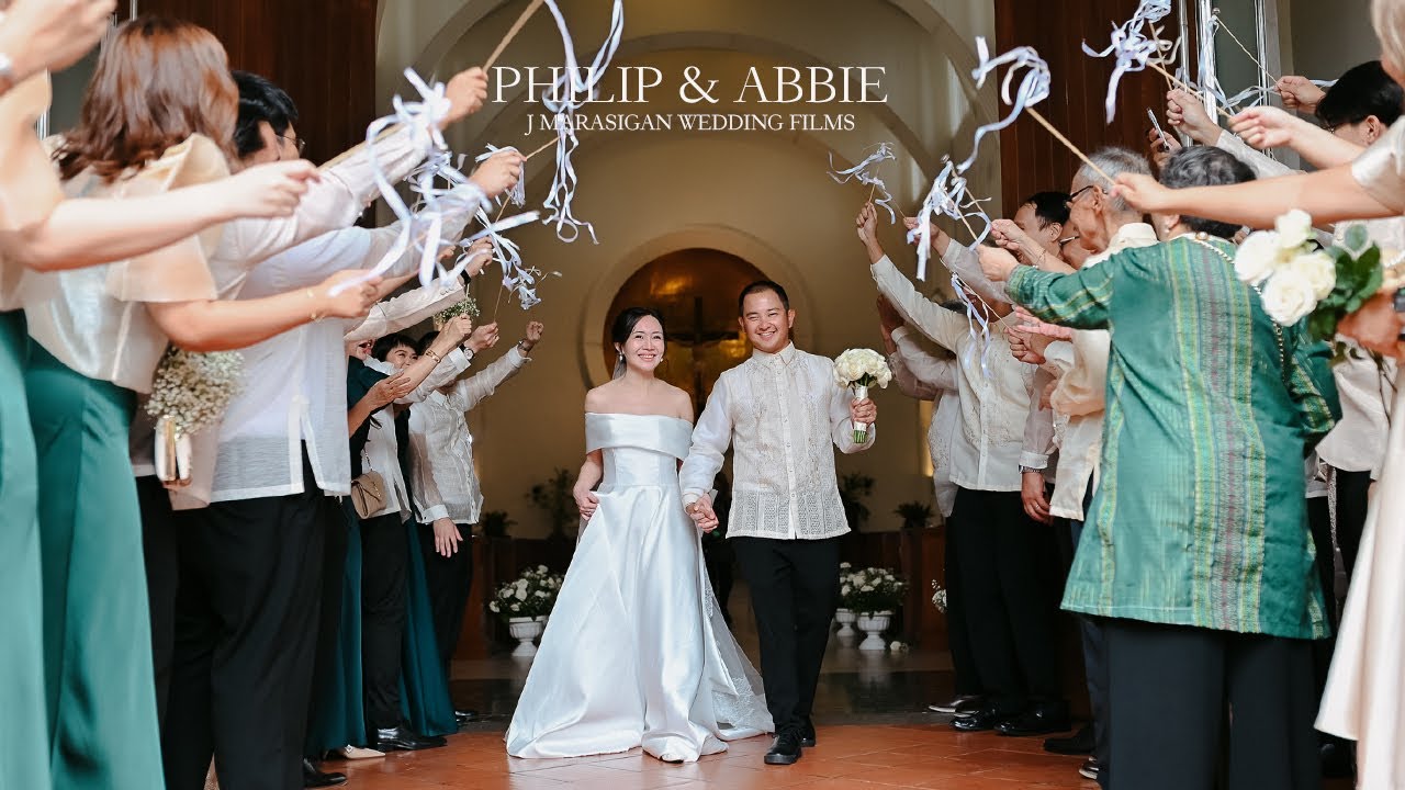 The Wedding of Philip & Abbie: St. Benedict Parish Silang