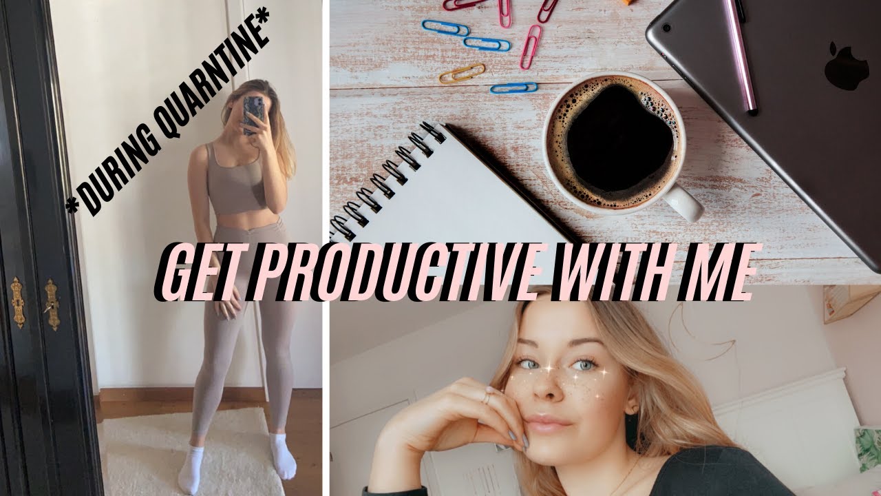 get productive + STUDY W/ME während 