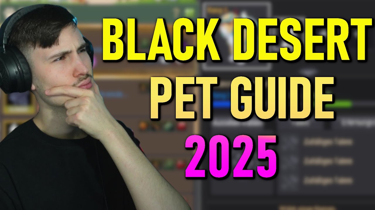 Black Desert Online PET Guide Deutsch 2025