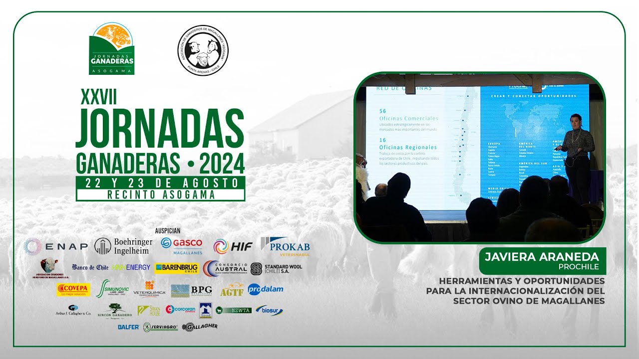 XXVII Jornadas Ganaderas Asogama, Javiera Araneda ProChile