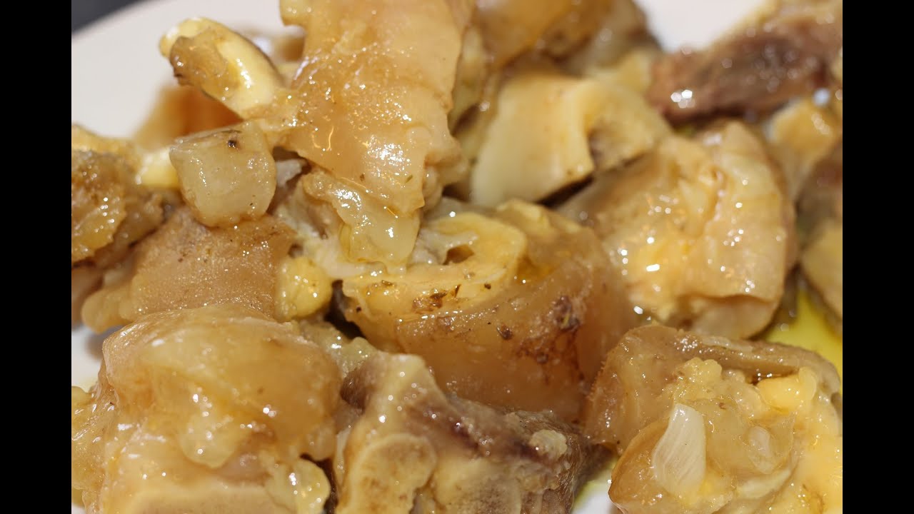 How to cook Cow's foot