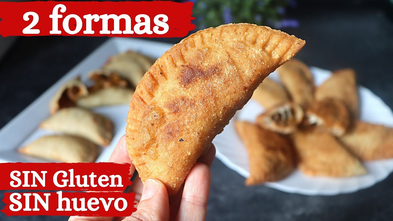 Cómo hacer masa CASERA para empanadillas Sin gluten -Sin Huevos (TRUCOS para que quede perfecta )