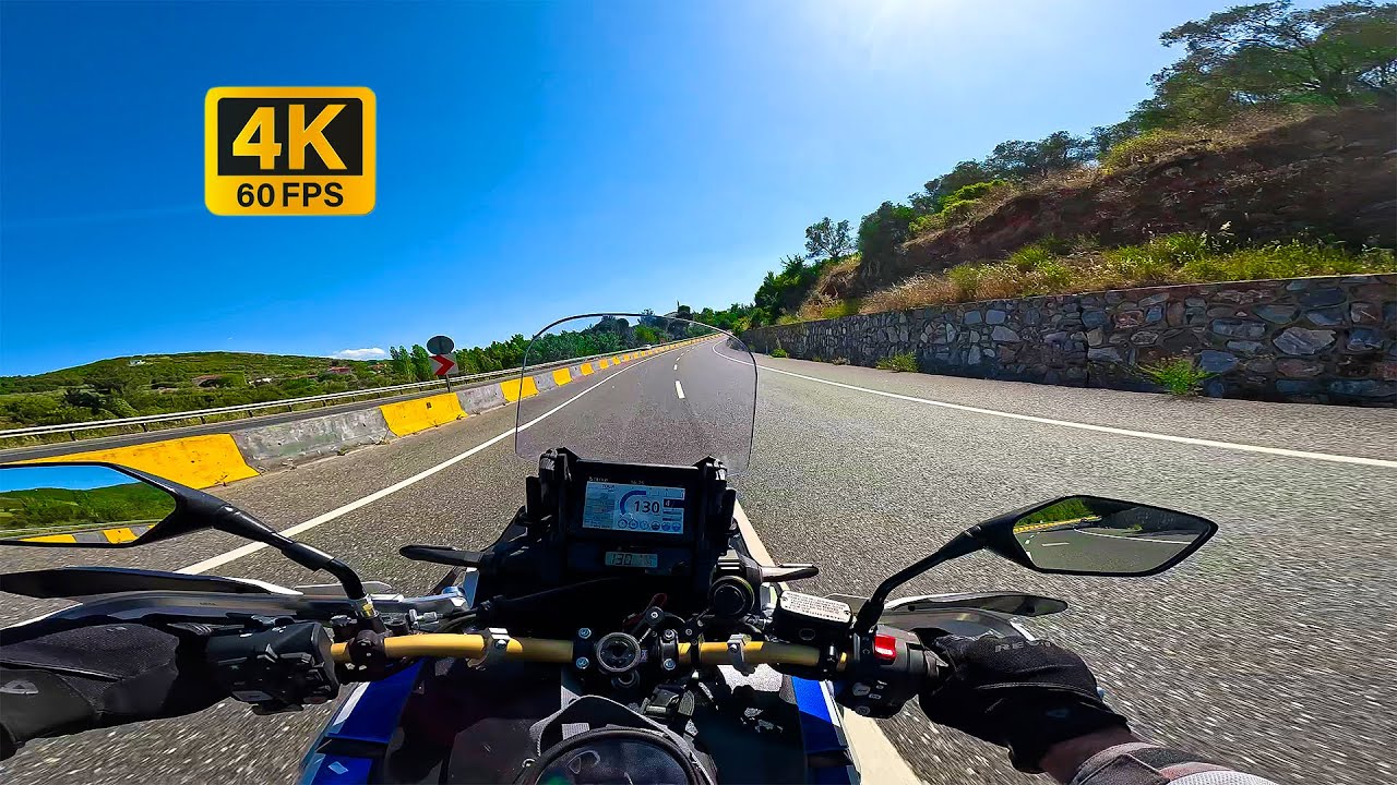 Africa Twin 1100 DCT Chill Riding Through Wide Twisties ~ Stock Engine Sounds