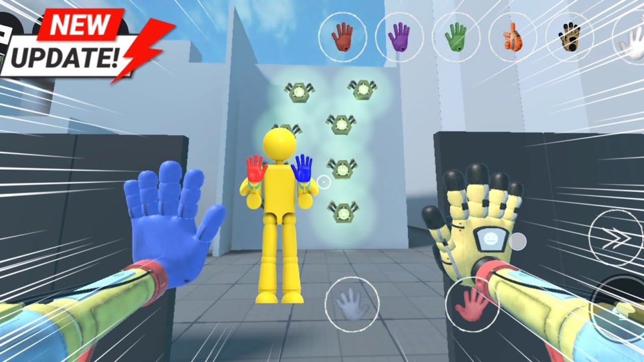 Roblox | A Grabpack Test: PREW-X - New Update & Conductive Hand Part 3