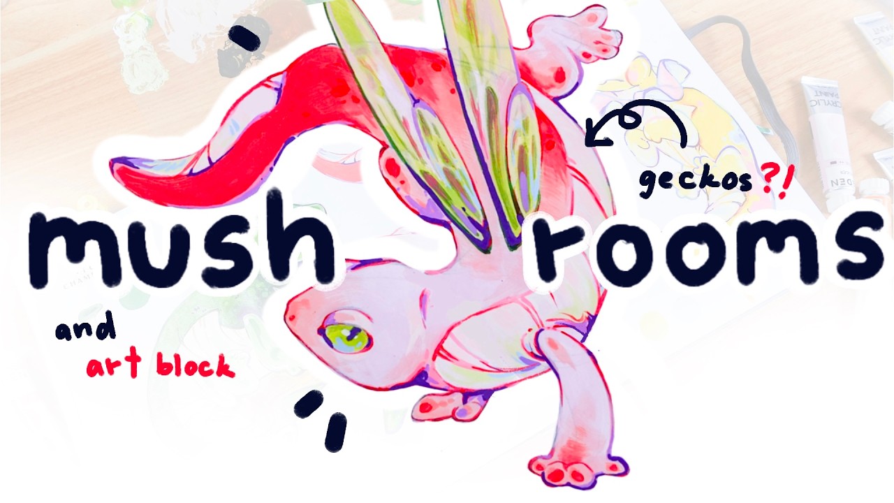 fairy geckos and art block?✨