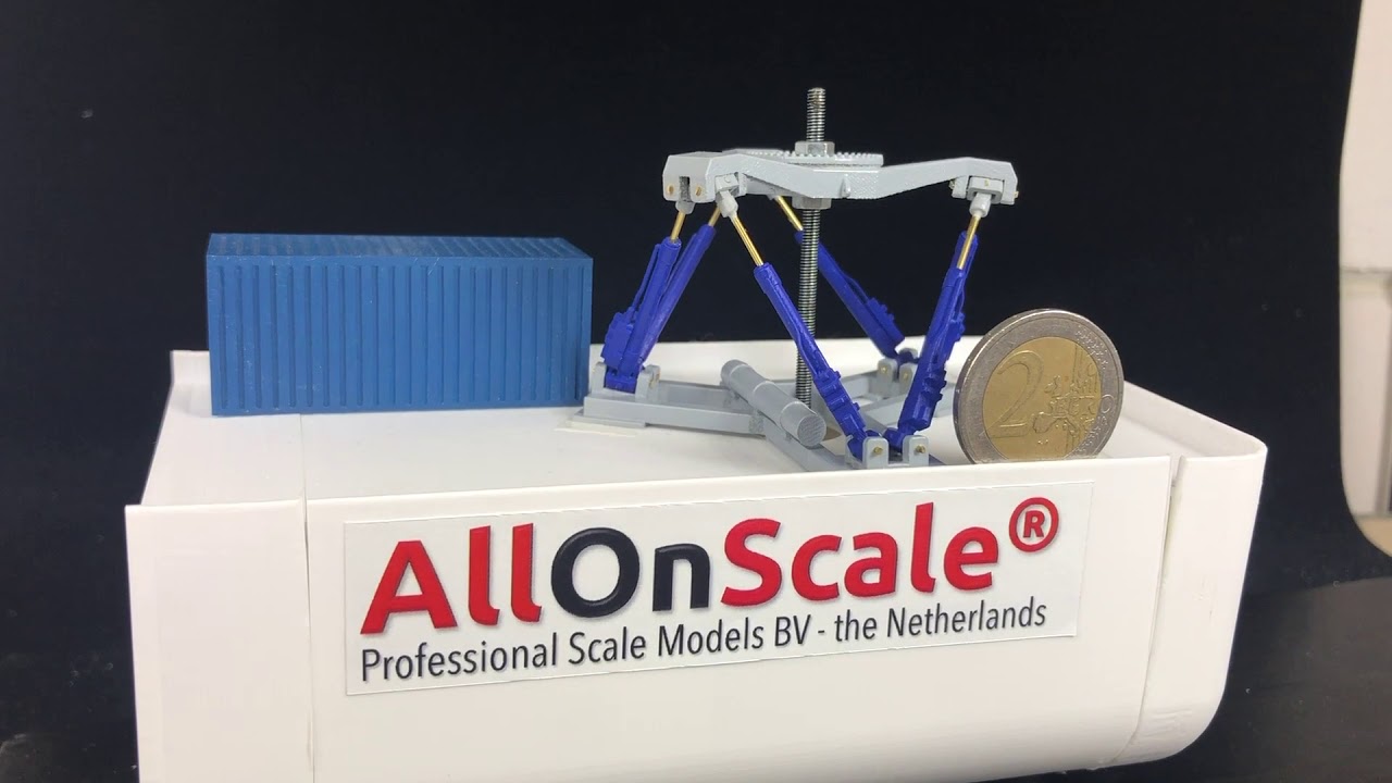 Prototype Wave motion Amplemann Scale Model 1:100