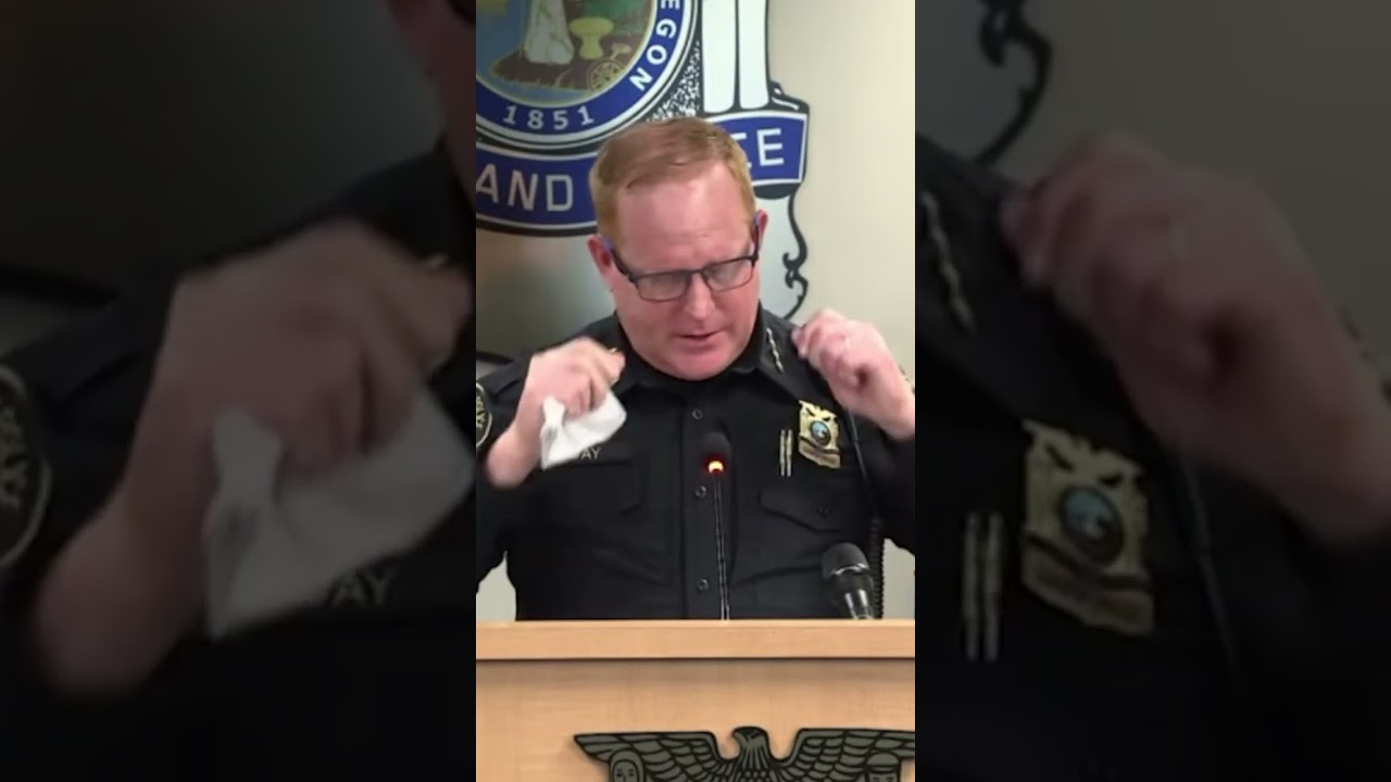 Portland Police Chief Cries While Confirming Tren de Aragua Ties in CBP Shooting #sjprts
